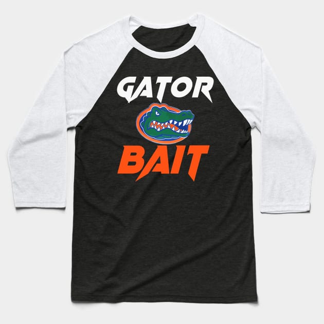 Gator Bait Baseball T-Shirt by jennlie